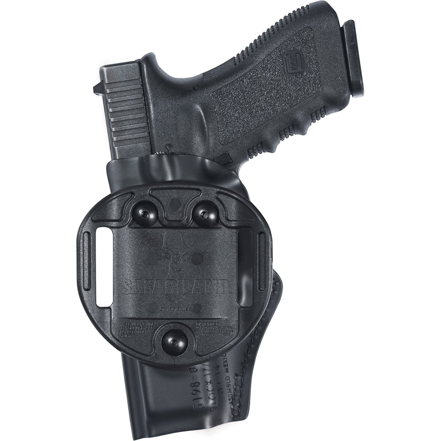 Safariland Model 5196 - Glock 17/22 Belt Slide Holster BK