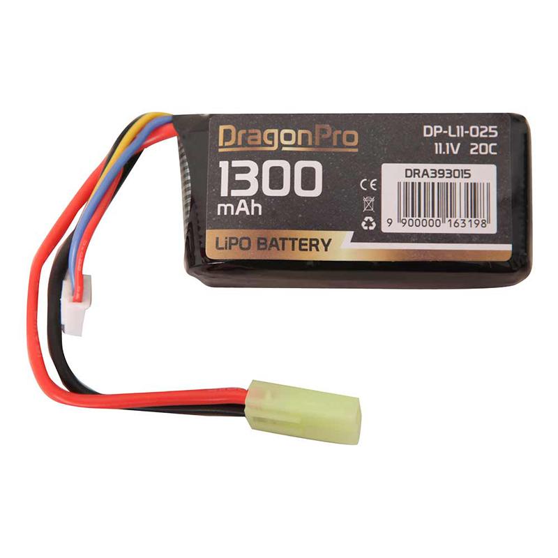 Dragonpro Battery 11.1V 1300mah 20C Lipo 70x34x19 MM