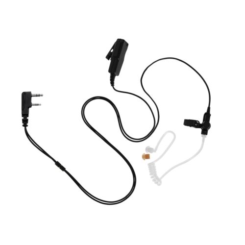 FBI Style Acoustic Headset ICOM Connector Black (Z-Tactical)
