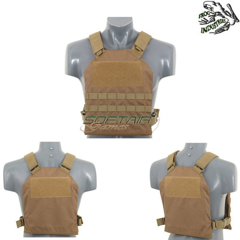 Frog Industries® Simple Plate Carrier Coyote