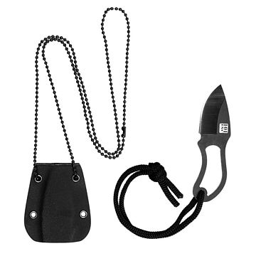 Mini knife with sheath H5235 black