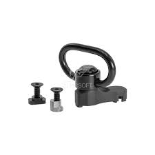 QD Sling Swivel Mount BLACK for KeyMod & M-LOK jj airsoft