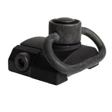 GS Type QD Sling Swivel Rail Mount Black (Metal)
