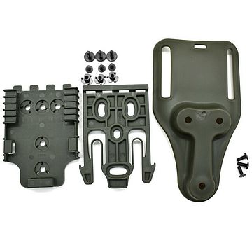 Belt Holster Drop Adpater LOW More QLS BK