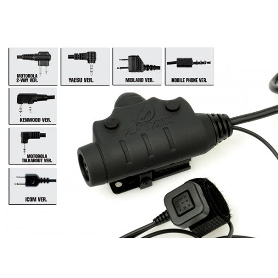 PTT Z-Tactical U94 II Kenwood BK