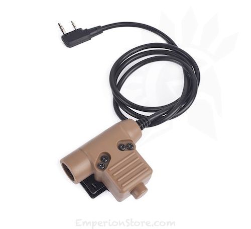 WADSN PTT u94 dark earth ORIGINAL version for KENWOOD