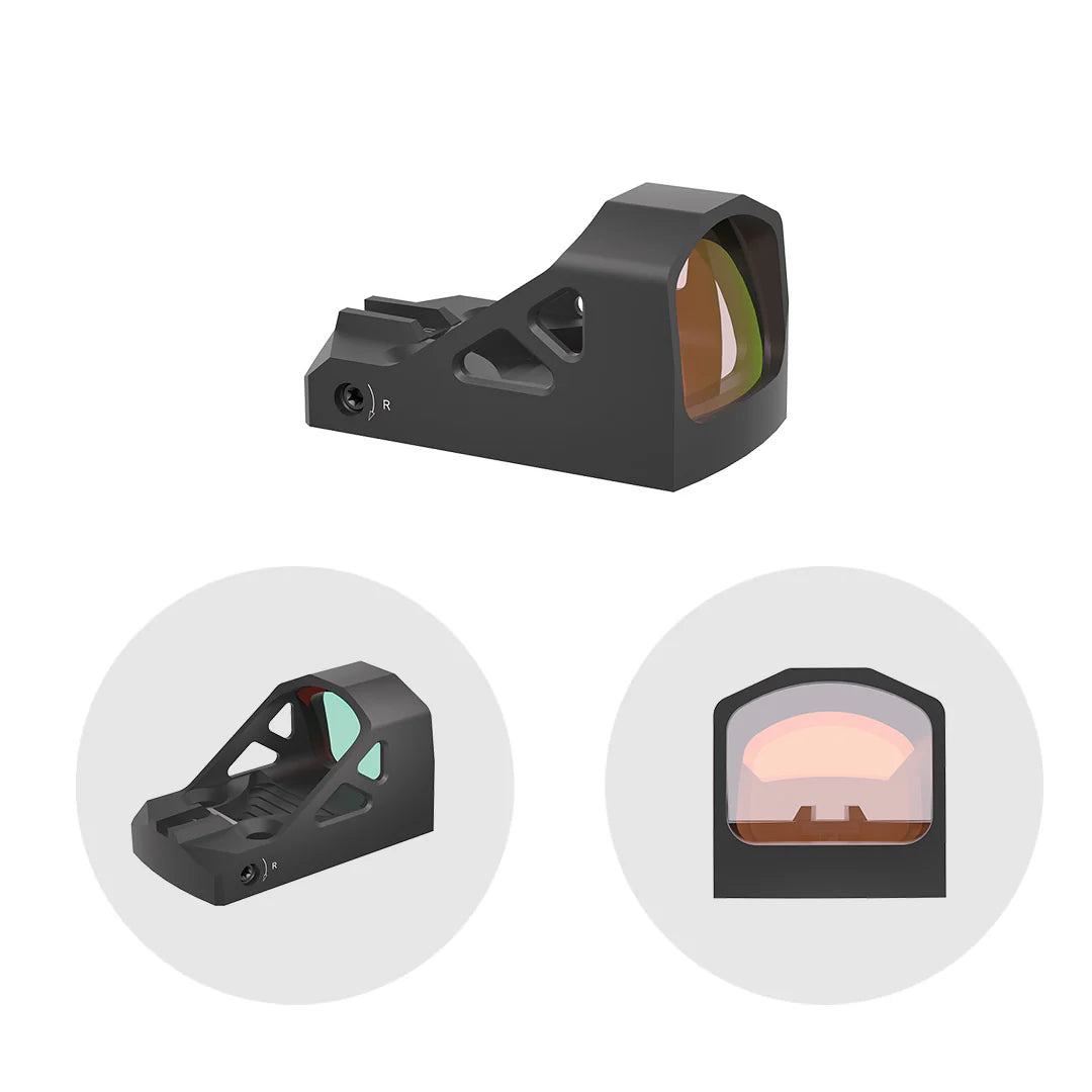 Victoptics V 1x16x20 Mag Red Dot Sight Black