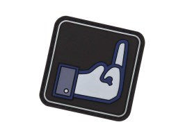 3D PVC Patch Fuck FB Black