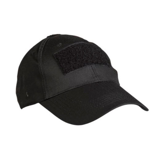 Cap velcro Black