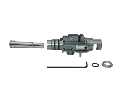 WII Tech Hop Up Chamber &amp; Steel Air Tight Nozzle TM MP5 Recoil Shock