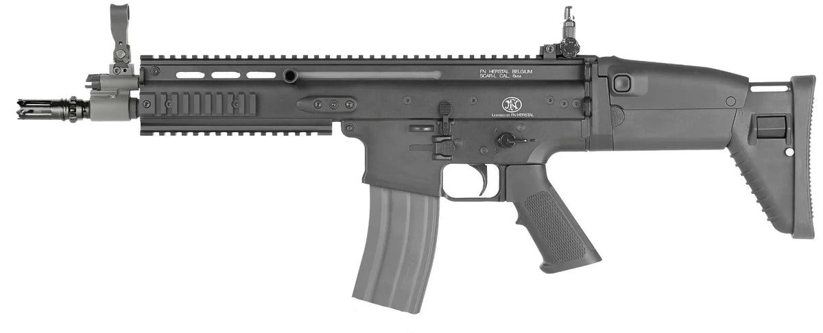 FN Herstal SCAR-L Mk.16 Mod.0 Platinum AEG with EShooter Mosfet - Black - Cybergun / Cyma
