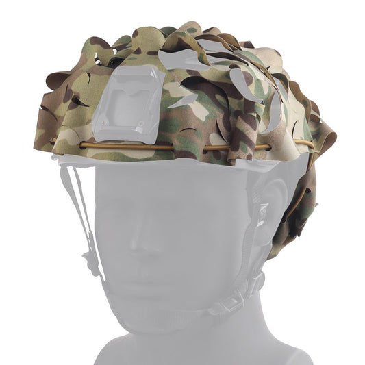 Airsoft camouflage helmet cover laser cut Guerilla Tactical
