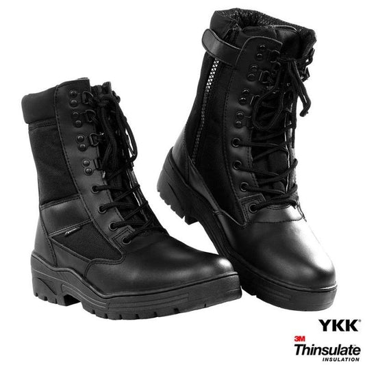 Pr. sniper boots with YKK zipper Black 39
