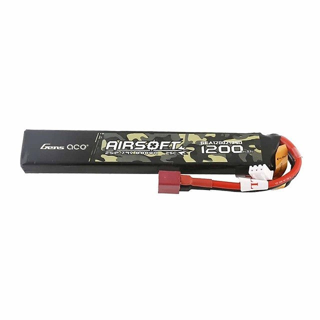 Gens ace 7.4v 25C 1200mAh Lipo Batterie  T plug