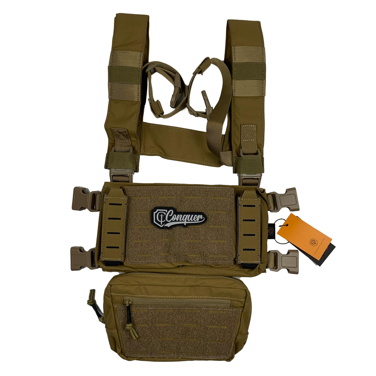 CONQUER CORE CHEST RIG - Coyote