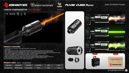 E-Shooter Flare Cube Mono V804