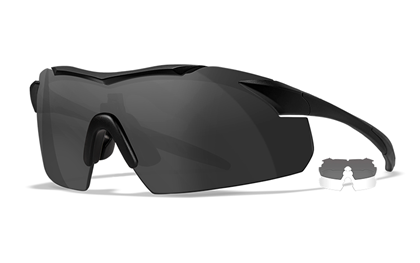 Vapor 2.5 Grey/Clear Matte Black Frame