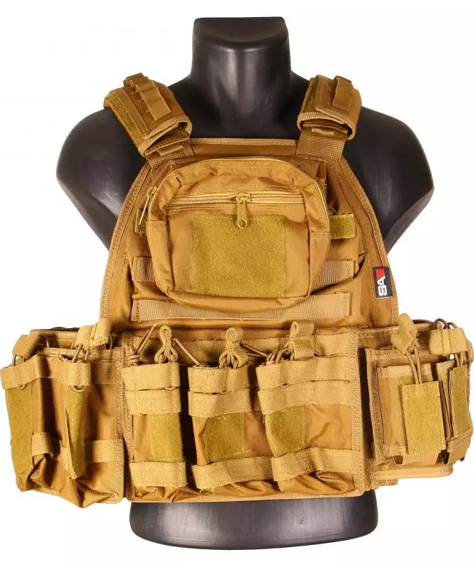 SWISS ARMS Lourd Tan tactical vest