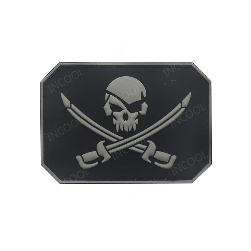 Copy of Patch 3D Spartan Molon Labe BK-White