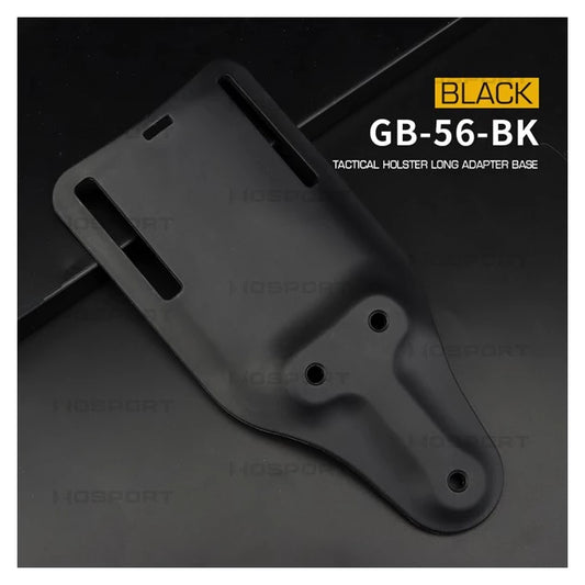 Lowered Belt Platform for Holster Black