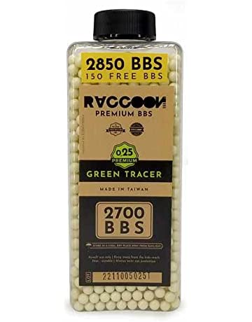 Raccoon Premium BBS 0.25 Green Tracer 2850 bbs