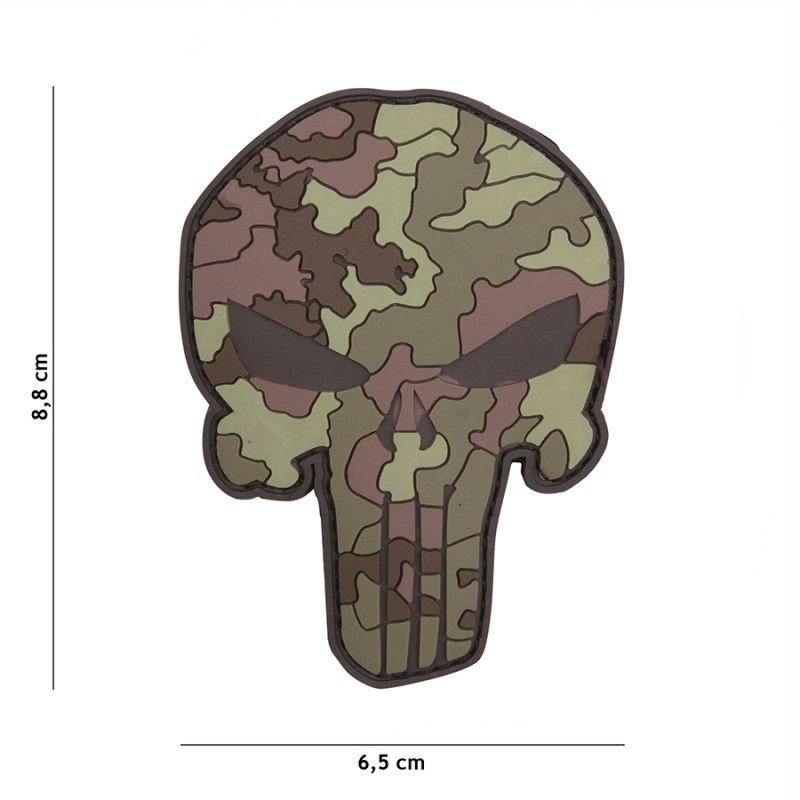 Patch 3D PVC Punisher Italian camo #19053