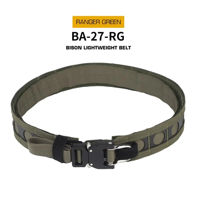 WST BISON MOLLE Tactical Belt – Ranger Green