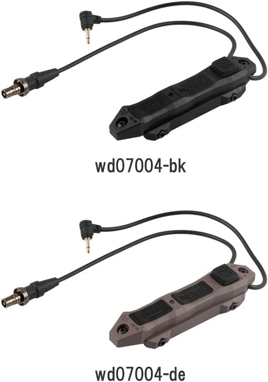 Switch Duplo DARK EARTH for PEQ and Flashlight device 2.5mm plug wadsn