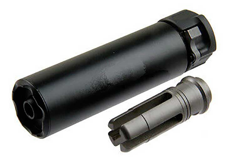 Silencer SF 556 Mini Socom 14MM CCW Black