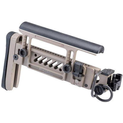 5KU ZENITCO PT-1 GEN.2 folding stock for ak electric gun (tan)