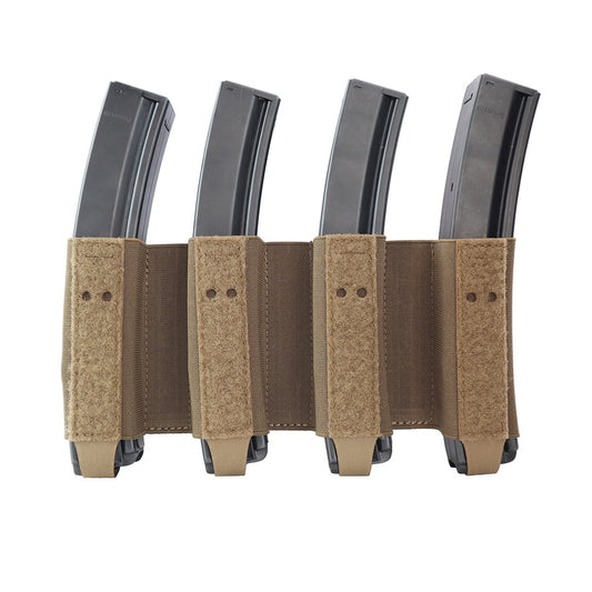 Combat Systems Quad SMG Elastic Mag Insert Coyote Brown