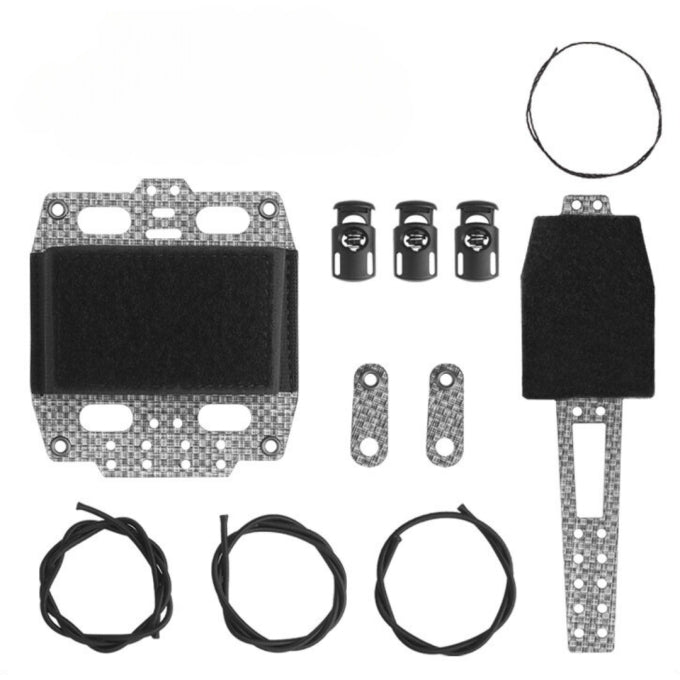 NVG battery cover for Wosport Bridgeweight helmet Black