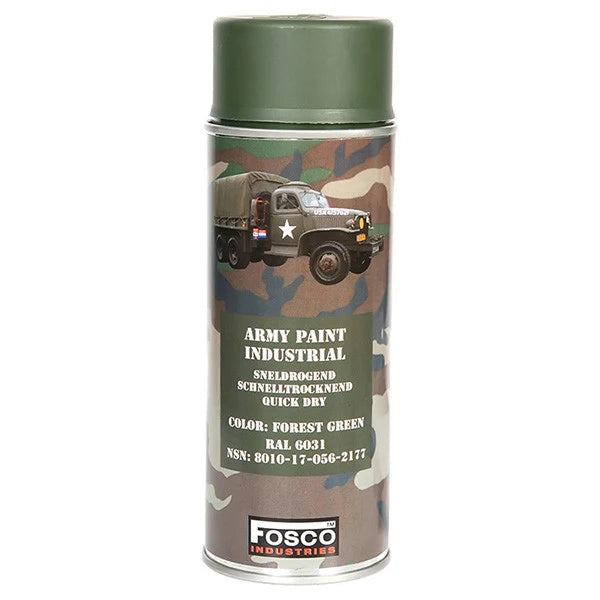 Fosco Spray Army Paint 400 ml Forest Green