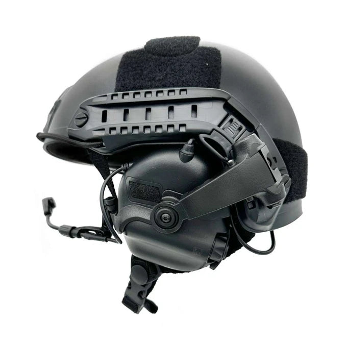 Earmor M32X Plus Tactical Headset M16C Mount for Fast ARC Black