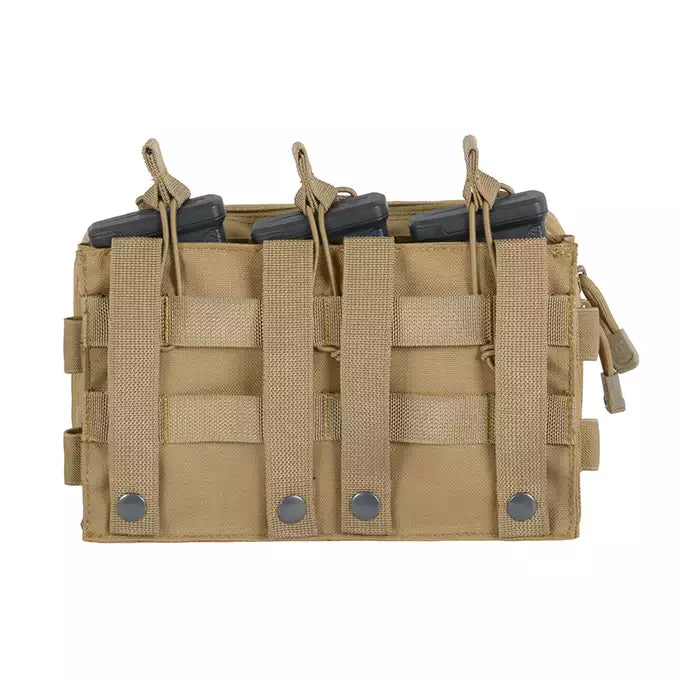 8 Fields MOLLE TRIPLE RIFLE MAG/GP POUCH - COYOTE