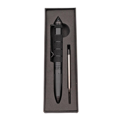 Black Tactical Immortal Glass-Breaker Pen