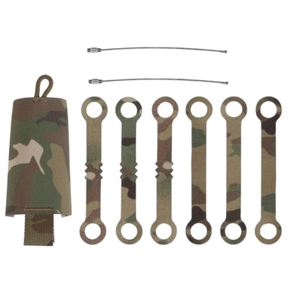 Big Foot - Glow Stick Tactical Pouch and Quick Release Tabs (Multicam)