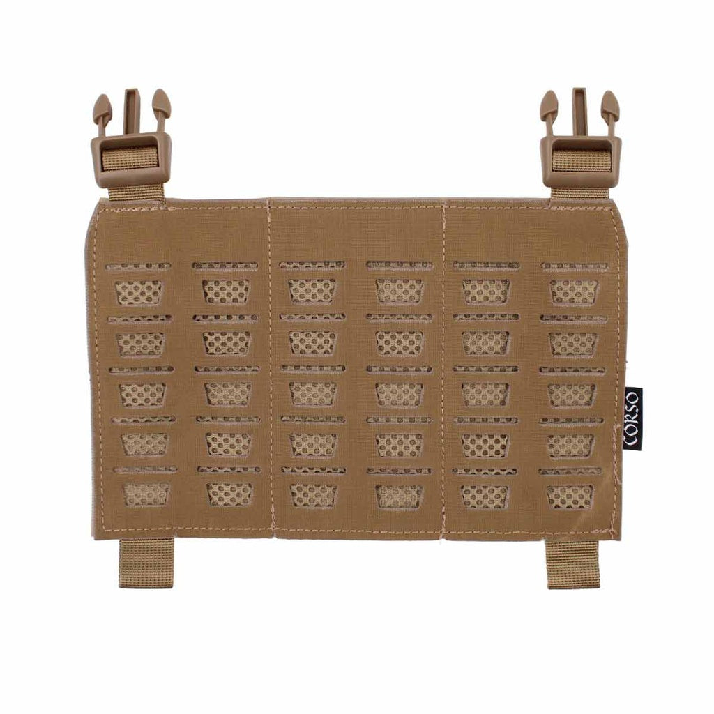 Front Panel Corso Dagger Buckle Coyote