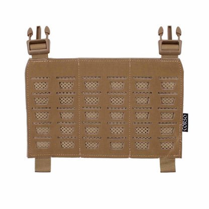 Front Panel Corso Dagger Buckle Coyote