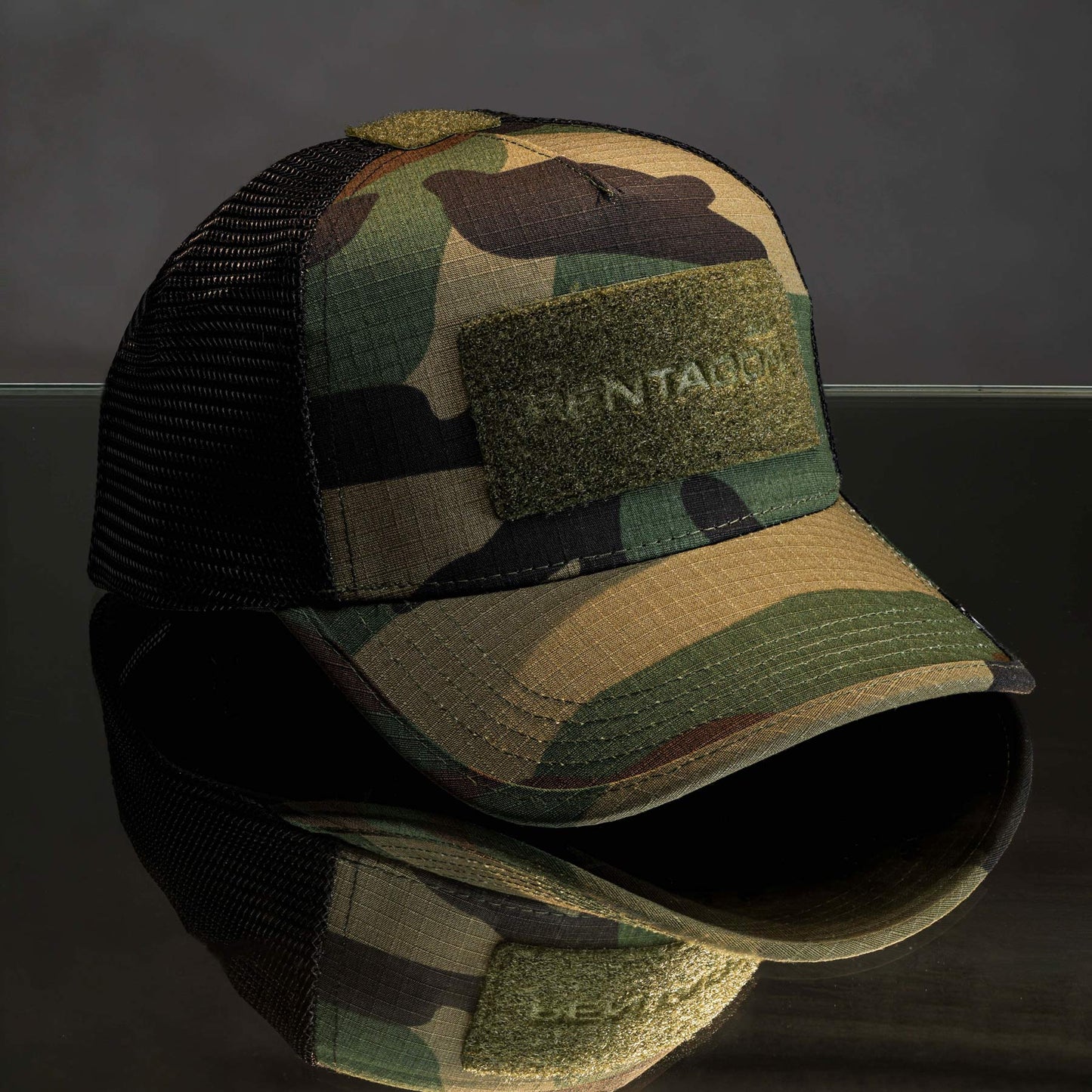 DELTA TACTICAL BB MESH CAP CAMO