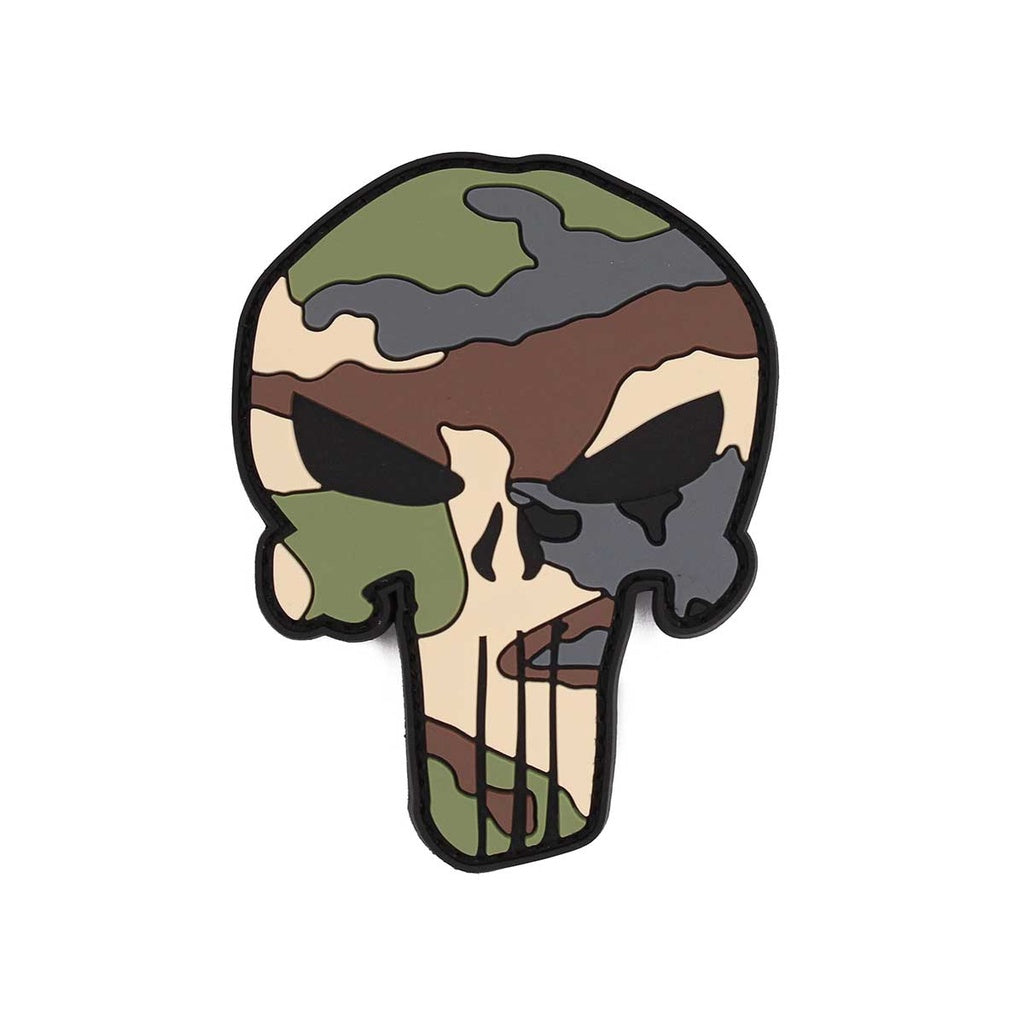 Patch Immortal PVC 3D Punisher Camo