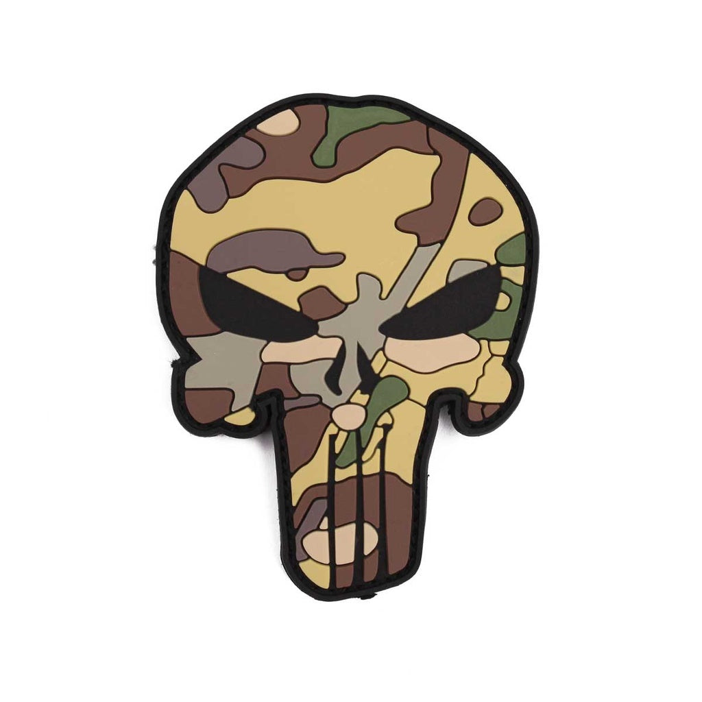 Patch Immortal PVC 3D Punisher Multicam