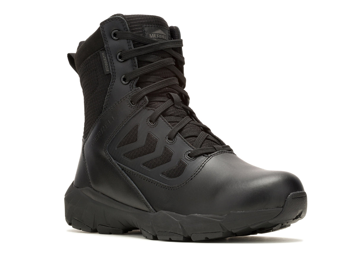 Merrel Tactical 8 Side Zip WP Black