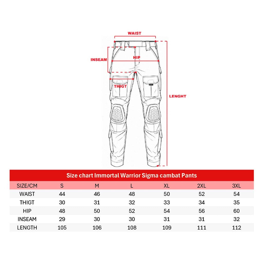 Combat Pant Immortal Sigma Combat Ranger Green