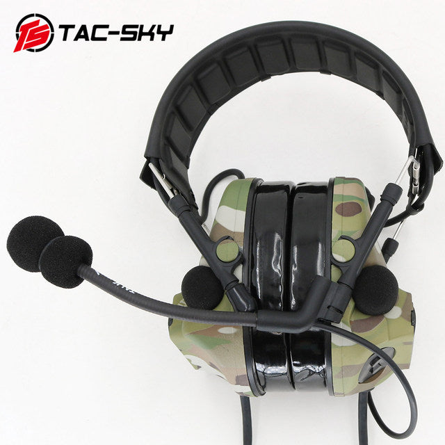 Headset TAC-SKY COMTAC III Multicam