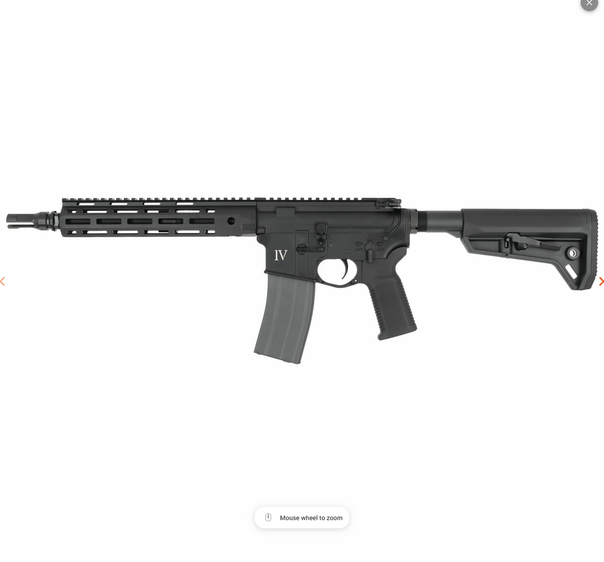 SECUTOR CENTURION IV Black MWS GBB