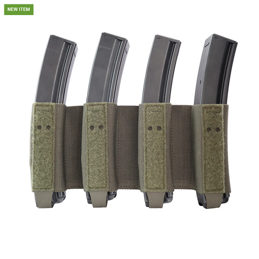 Quad SMG Elastic Mag Insert Ranger Green