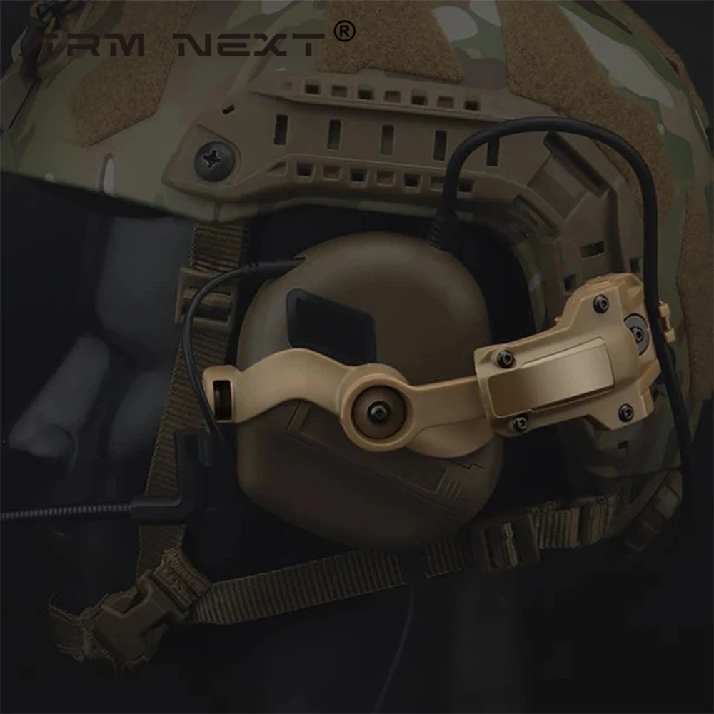 Tactical Headset Bracket Helmet Rail Adapter 360 rotation Fit OPS Core ARC and Team Wendy OD