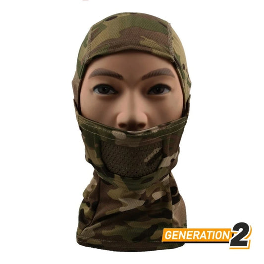 Fullface Warrior - Multicamouflage
