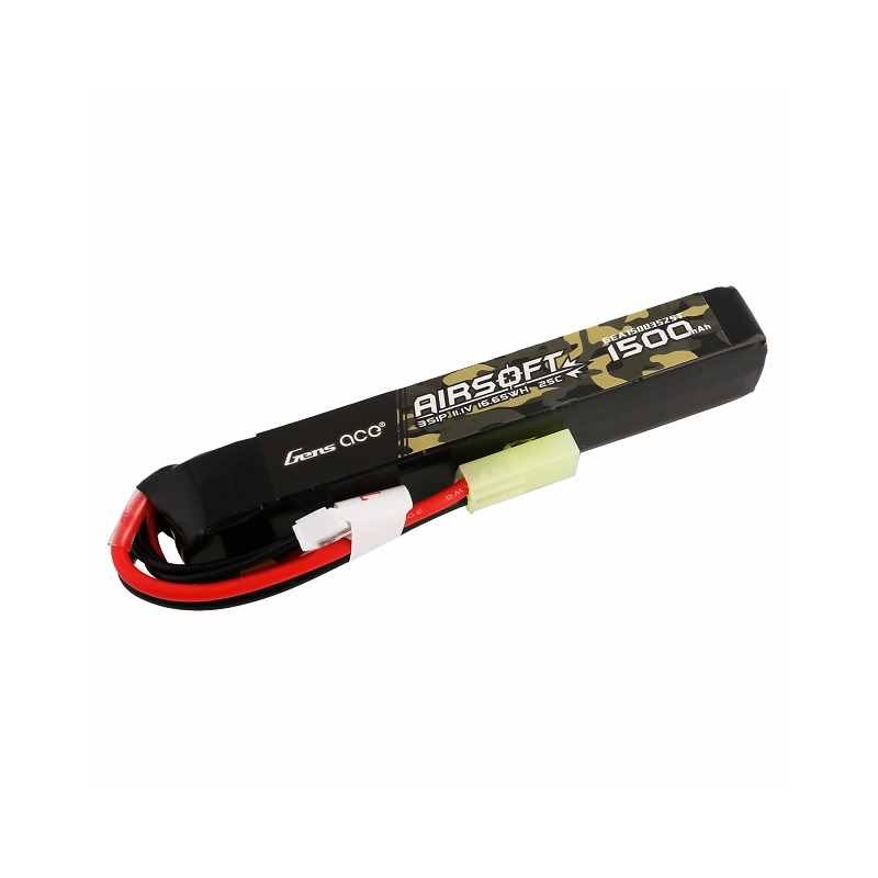 Bateria Gens ACE 1500 mah 25C 11.1V Stick